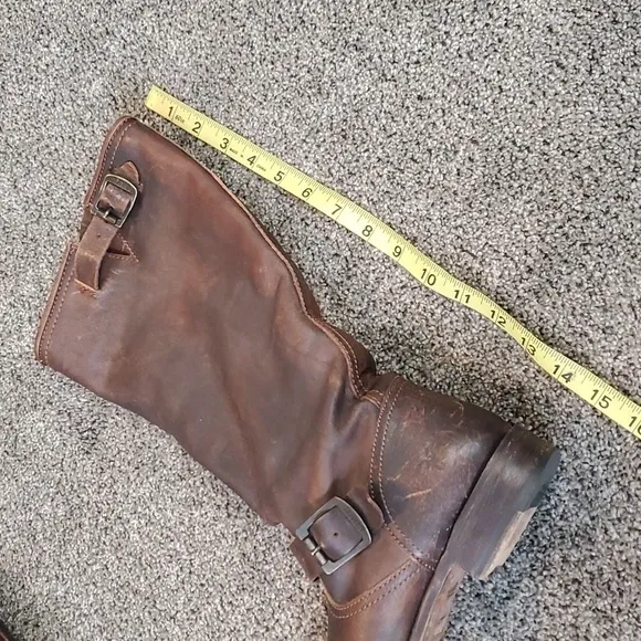 Frye Womens Veronica Slouch Riding Leather Tall Western Boots shoes sz 6.5