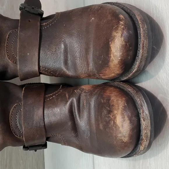 Frye Womens Veronica Slouch Riding Leather Tall Western Boots shoes sz 6.5