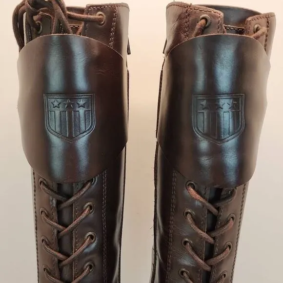 GANT Footwear Womens Equestrian Riding boots Brown Size 7.5