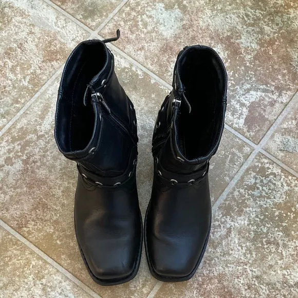 Genuine Harley-Davidson Women’s Leather Riding Boots 5 1/2 USA