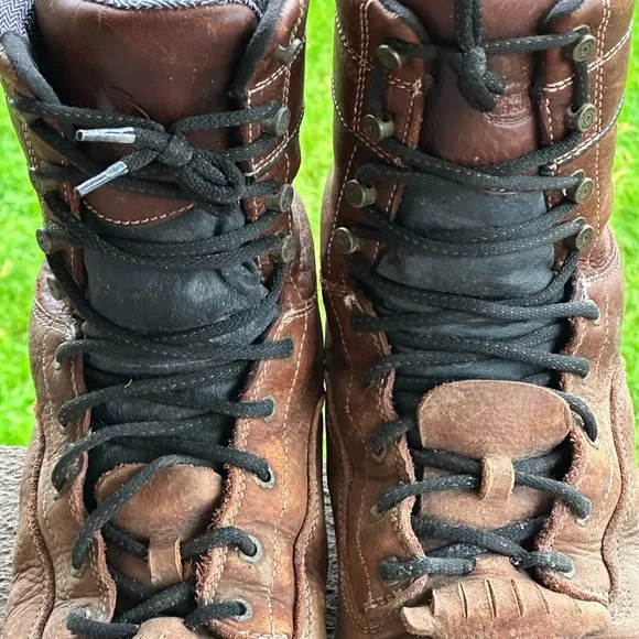 Georgia Boot Mens 8&quot; Logger 9W Brown GB00260 Waterproof insulated 3M Workwear