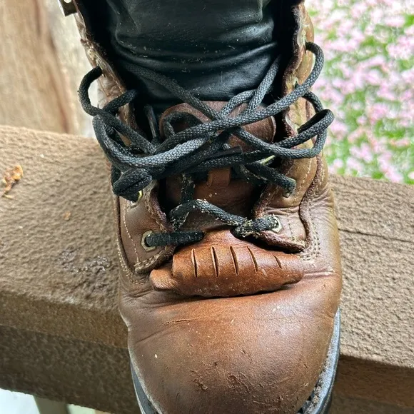 Georgia Boot Mens 8&quot; Logger 9W Brown GB00260 Waterproof insulated 3M Workwear