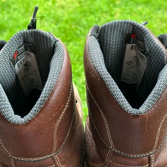 Georgia Boot Mens 8&quot; Logger 9W Brown GB00260 Waterproof insulated 3M Workwear