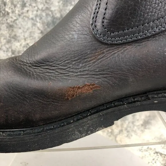 Georgia Boot Men's Size 10.5M Thermal-Tec Brown Steel Toe Wellington Work Boots