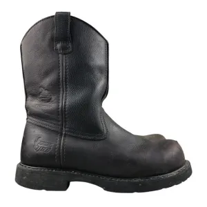 Georgia Boot Men's Size 10.5M Thermal-Tec Brown Steel Toe Wellington Work Boots