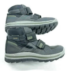 Geox Respira Mens Sz 6 William Amphibiox Black Chukka Ankle Leather Hiking Boots