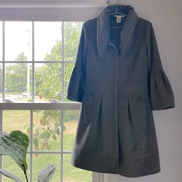 Gorgeous Diane vonFurstenberg Wool Coat, perfect for Fall