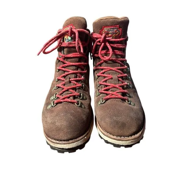 Gravis Expedition Series Trekker Hiking Boots brown red size men's 7.5 women's 9