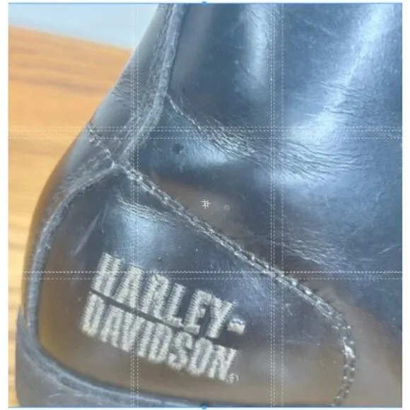 Harley Davidson Boot Size 6.5 Women Upper Leather Made in USA Sport
