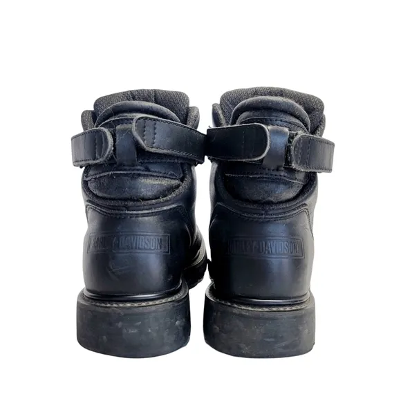 Harley-Davidson Mens Leather Lace Up Riding Boots