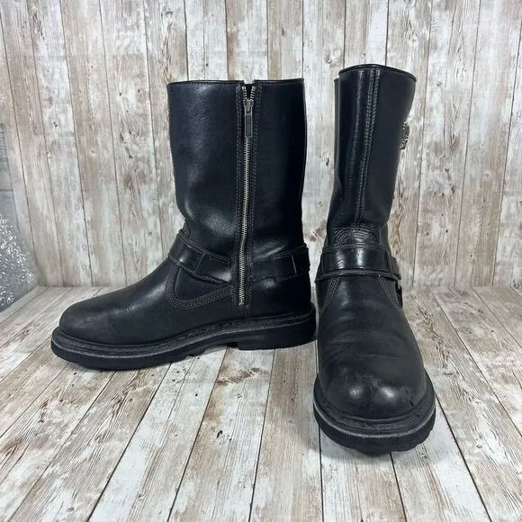 Harley Davidson stratus harness riding boots Mens 12‎