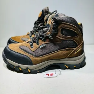 HI-TEC Men's Skamania Mid Waterproof Hiking Boots 10,5  Brown Gold 7198