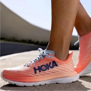 Hoka One One Mach 5 Profly Women's Sneakers Shoes Camellia Peach Parfait Size 10