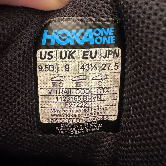 HOKA One One Trail Code Gore-Tex Hiking Boots