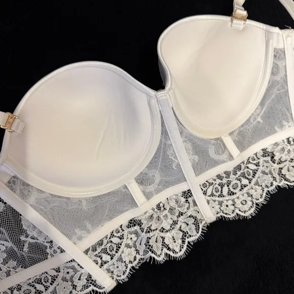 Honey Birdette Maria Ivory bra 32DD/E