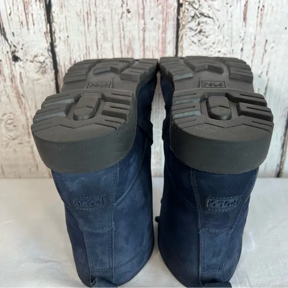 🎉HP🎉 Polo Ralph Lauren Boys Ranger HI II Leather Lace Up Boots Size 6 LIKE NEW