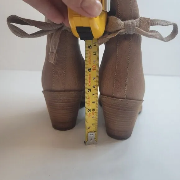 Humanoid Womens Suede Ankle Boots Size 35 EU 4.5 US Southwestern Equestrian