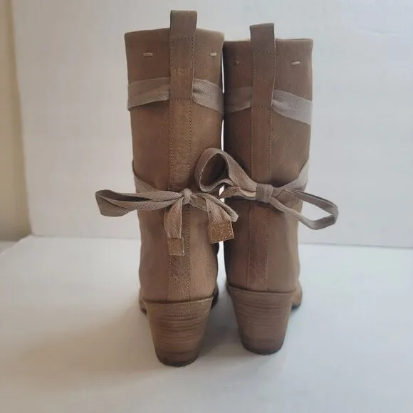 Humanoid Womens Suede Ankle Boots Size 35 EU 4.5 US Southwestern Equestrian