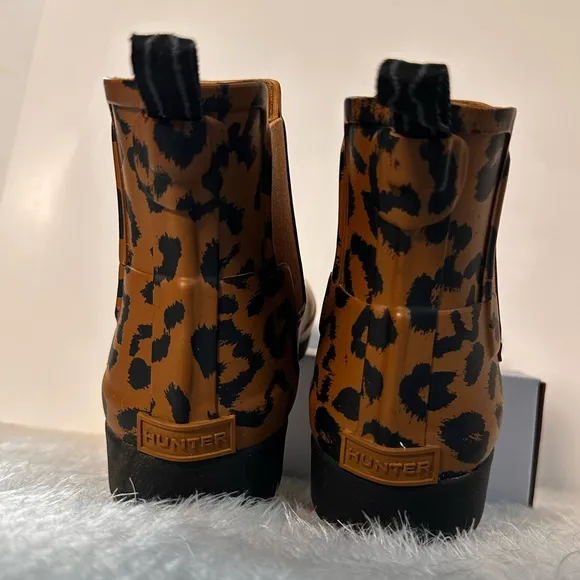 Hunter Leopard Print Winter &amp; Rain Boots 🐆🐆