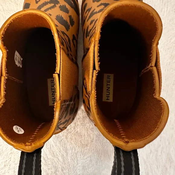 Hunter Leopard Print Winter &amp; Rain Boots 🐆🐆