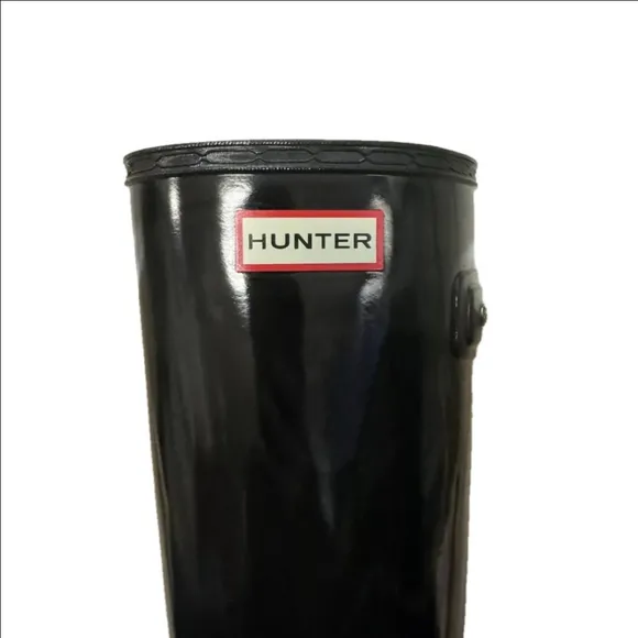 Hunter Original Tall Glossy Gloss Rain Fall Winter Waterproof Rubber Boot 8 New