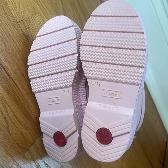Hunter Pink Rain &amp; Snow Boots Ankle Height, BK Play Boot