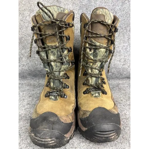 Irish Setter Snow Tracker Boots Men's 9.5 Camouflage Lace Up 1000 gram Insulate