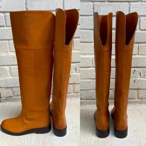 J Crew over the knee riding boots