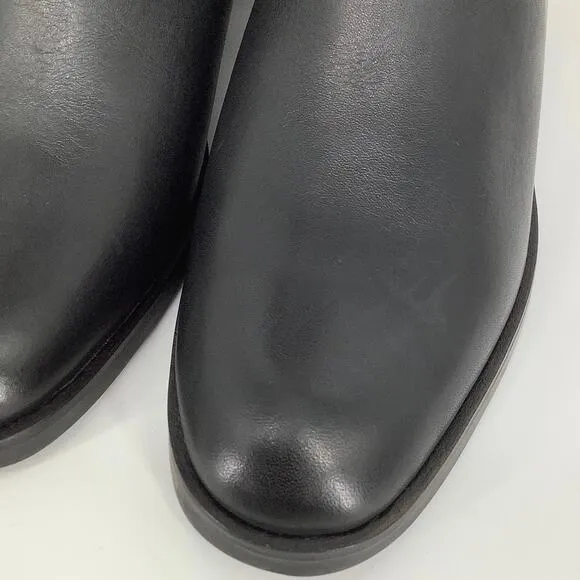 Jack Rogers Size 9 M Black/Brown Adaline Riding Boots Leather Equestrian FF-42