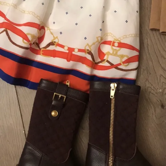 Janie &amp; Jack Riding Horses Coat , Vest, Dresses, Purse Shoes Size 6 -12 months