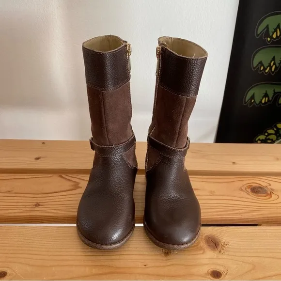 Janie and Jack Brown Leather Riding Boots