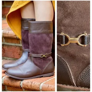 Janie and Jack Brown Leather Riding Boots