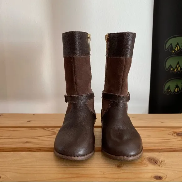 Janie and Jack Brown Leather Riding Boots
