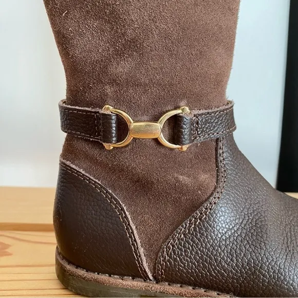 Janie and Jack Brown Leather Riding Boots