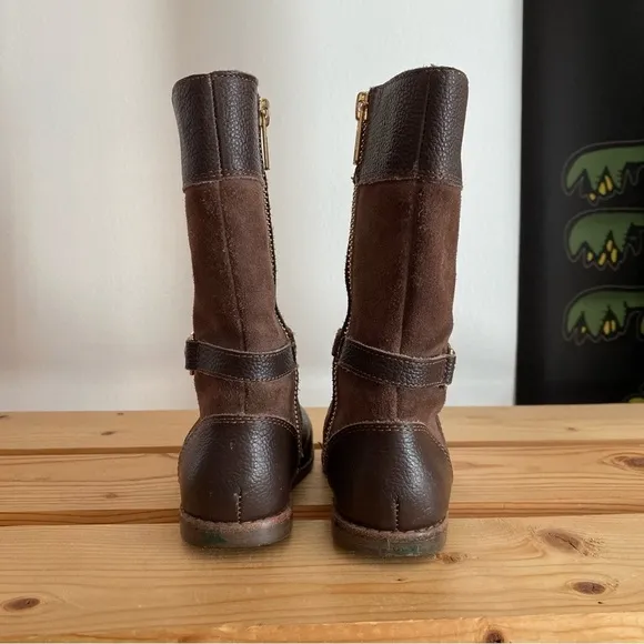 Janie and Jack Brown Leather Riding Boots