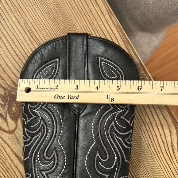 JB Dillon Python leather Cowgirl Boots Size 6