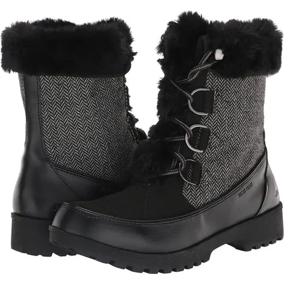 JBU Jambu Northgate Waterproof Boots Women's Winter Herringbone Mid Calf Size 8