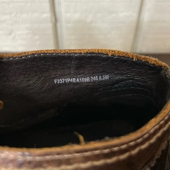 John Varvatos Leather Chukka Boots, size 8.5.