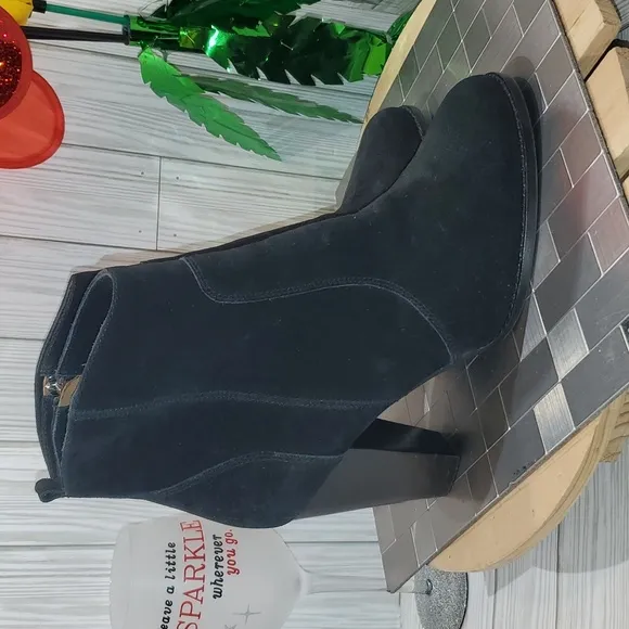 Joie‎ black leather boots #426
