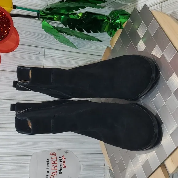 Joie‎ black leather boots #426