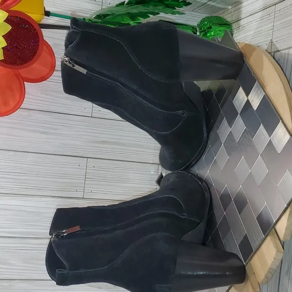 Joie‎ black leather boots #426
