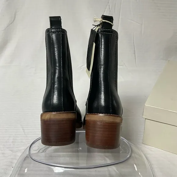 Joie Chelsea JJ Black Leather Ankle Boots‎ Size 8