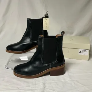 Joie Chelsea JJ Black Leather Ankle Boots‎ Size 8