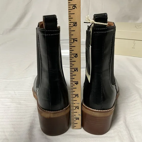 Joie Chelsea JJ Black Leather Ankle Boots‎ Size 8