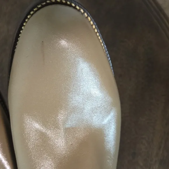 Justin L 3067 Beige-Gray Leather Cowboy Western Roper Boots