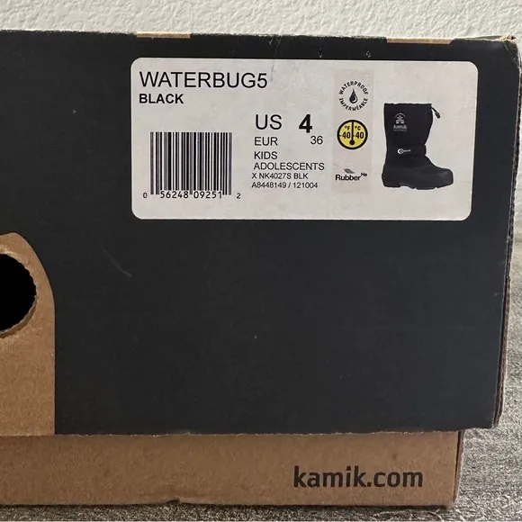 Kamik kids Waterbug 5 winter boots