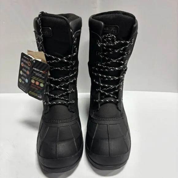 Kamik Men’s Nation Pro Black Winter Boots, Size 11 M