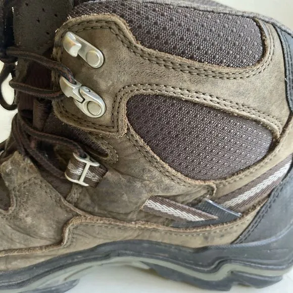 Keen Durand II Boots Men's 11.5 Brown Waterproof Mid Top Hiking USA Made*