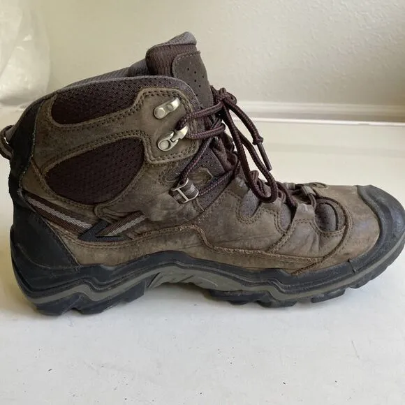 Keen Durand II Boots Men's 11.5 Brown Waterproof Mid Top Hiking USA Made*