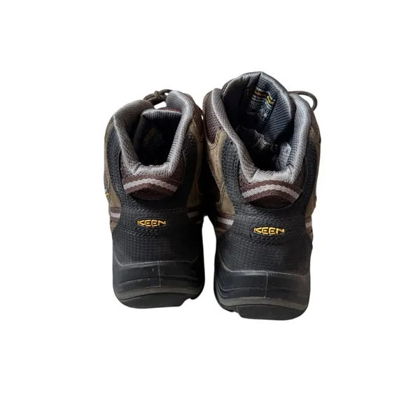 Keen Durand Mid WP Waterproof Hiking Backpacking Boots Men's US 11.5 Lace Up